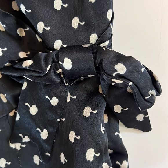 Vintage Moschino Dress Cheap & Chic Barbie Head Print Navy Wiggle Dress Rare - Picture 13 of 13